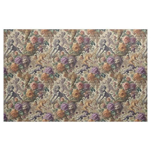 The Wild Lush - Gothic Statement Tile ファブリック (ファットクウォーター)