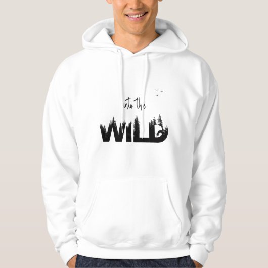 The Wild Nature Hoodie パーカ (正面)
