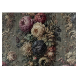 The Wilted Vigil – Gothic Floral  カッティングボード