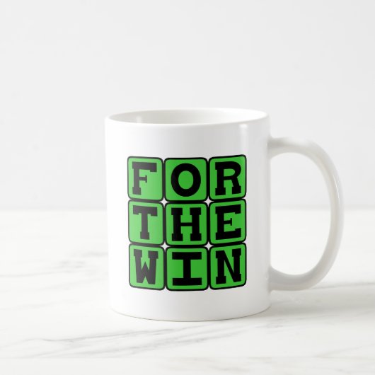 The Win, FTWインターネットミーム コーヒーマグカップ (右)