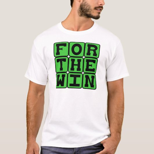 The Win, FTWインターネットミーム Tシャツ (正面)