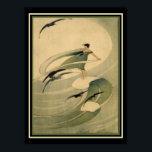 The Wind Sprite Art Deco Print ポスター<br><div class="desc">The Wind Sprite,  Art Deco Print,  Ca. 1920 by Bertha Lum</div>
