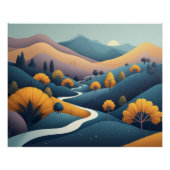 The winding pathway ポスター (正面)