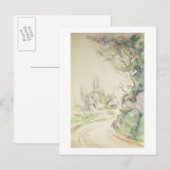 The Winding Road, c.1900-06 (w/c on紙) ポストカード (正面/裏面)