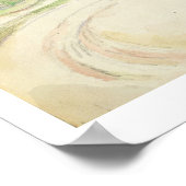 The Winding Road, c.1900-06 (w/c on paper) ポスター (角)