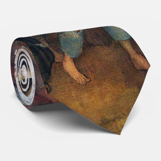 The Wine of Saint Martin's Day, Pieter Bruegel ネクタイ (ロール)