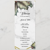 The Winery 2 sided Program Card プログラム (正面)