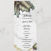 The Winery 2 sided Program Card プログラム (正面/裏面)