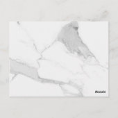 The Winery Wedding Invitation ポストカード (裏面)