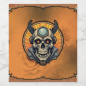 The winged skull.  ワインラベル (シングルラベル)