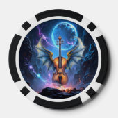 The Winged Violin of Moonlit Realms ポーカーチップ (裏面)