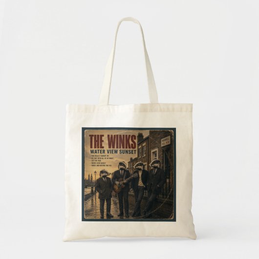 The Winks Album: パロディ トートバッグ (正面)