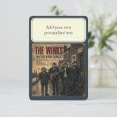 The Winks Album: パロディ 招待状 (スタンド正面)