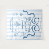 The Winter I turned 12 Birthday Banner  タペストリー (正面(横))