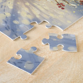 The Winter Lantern | Glowing Berry Bush ジグソーパズル (側面)