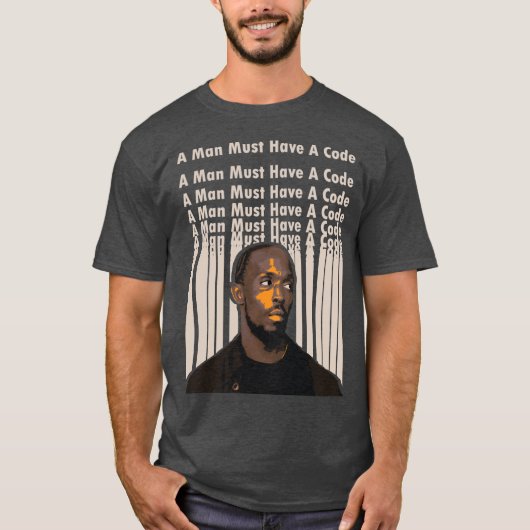 The Wire オマール・リトル Tシャツ (正面)