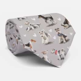 The Wire Haired Fox Terrier Tie ネクタイ