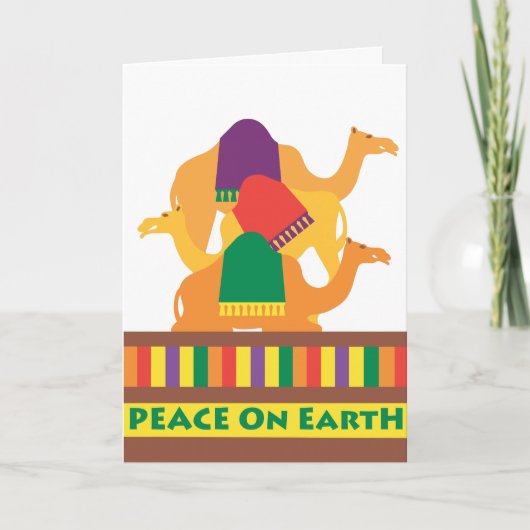 The Wise and Wonderful Camel Holiday Card シーズンカード (正面)