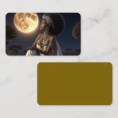 The Wise Woman Bookmark 名刺 (正面/裏面)