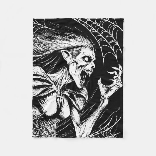 The Witch フリースブランケット (正面)