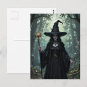 The witch in the forest  ポストカード (正面/裏面)