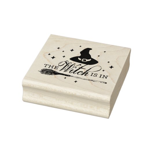 The Witch Is In | ハロウィンの魔女 ラバースタンプ (スタンプ)