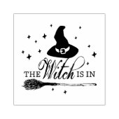 The Witch Is In | ハロウィンの魔女 ラバースタンプ (インプリント)