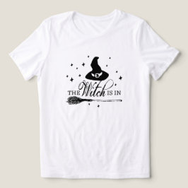 The Witch Is In | ハロウィンマントとほうき トライブレンドＴシャツ