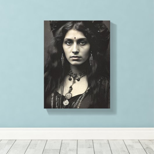 The Witch of Widdershins キャンバスプリント (インサイチュ (ウッドフロア))