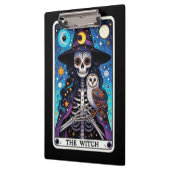 The Witch Tarot | Skeleton Witch with Owl クリップボード (左)