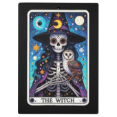 The Witch Tarot | Skeleton Witch with Owl クリップボード (裏面)
