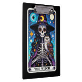 The Witch Tarot | Skeleton Witch with Owl クリップボード (右)