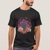 The Witches Pentacle Altar Star Spells Skulls Pent Tシャツ (正面)