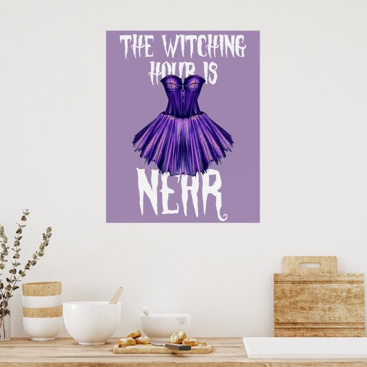 The Witching Hour is Near ポスター (キッチン)