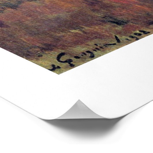 The Wizard Of Hiva-Oa By Eugene Paul Gauguin ポスター (角)