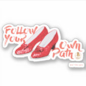The Wizard Of Oz™ | Follow Your Own Path シール (正面)