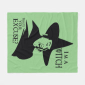 The Wizard Of Oz™ | I'm A Witch フリースブランケット (正面(横))