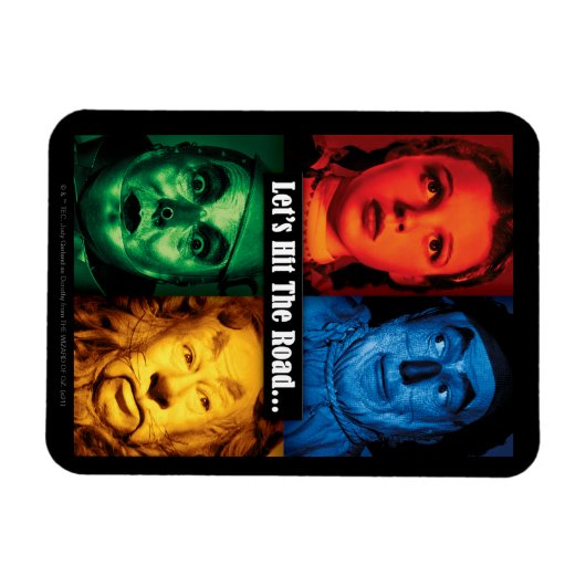 The Wizard Of Oz™ | Let's Hit The Road マグネット (横)