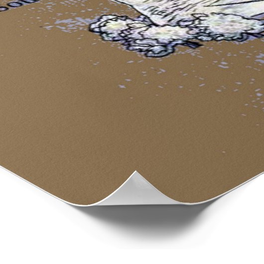 The Wizard of Oz Map Rare ポスター (角)