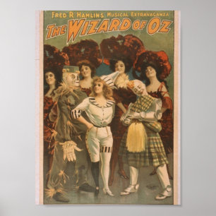 The Wizard of Oz Retro Theater ポスター
