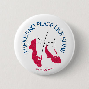 The Wizard Of Oz™ There's No Place Like Home™ 缶バッジ