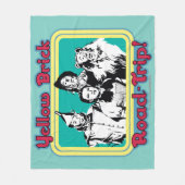 The Wizard Of Oz™ | Yellow Brick Road-Trip! フリースブランケット (正面)