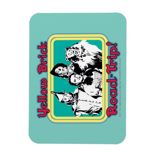 The Wizard Of Oz™ | Yellow Brick Road-Trip! マグネット (縦)