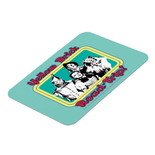 The Wizard Of Oz™ | Yellow Brick Road-Trip! マグネット (左側)