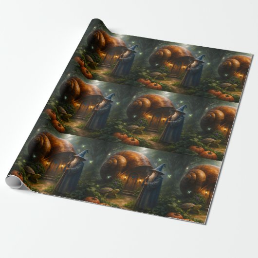 The wizard of the Shell fantasy mat wrapping paper ラッピングペーパー (アンロールド)