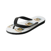 "The Wobbly Bus" Playful School Days キッズビーチサンダル (アングル)