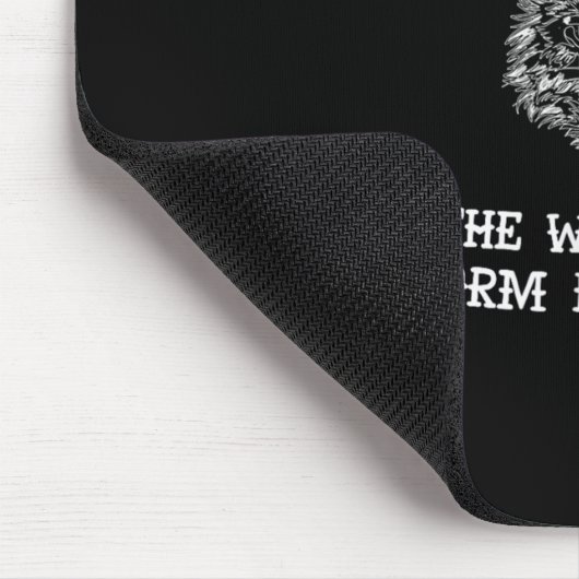 The Wolf Doesn't Perform In The Circus Cool Wolf M マウスパッド (コーナー)