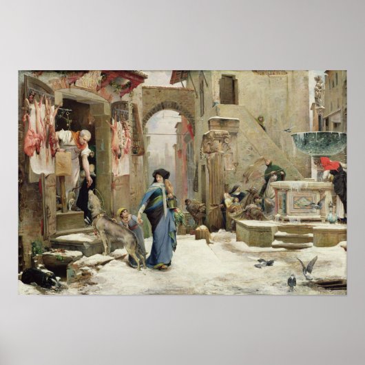 The Wolf of Gubbio, 1877 ポスター (正面)