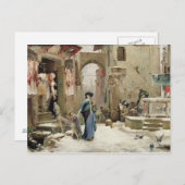 The Wolf of Gubbio, 1877 ポストカード (正面/裏面)