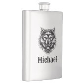 The Wolf Personalized フラスク (右)